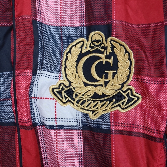 *Vintage* COOGI Plaid Bomber Jacket | Sz 1x - Picture 6 of 7